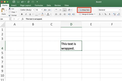 Use the Ctrl+A key combination to select an entire worksheet. Select the Wrap text button from the top toolbar’s Home menu. When you click it, the chosen cells’ text is automatically wrapped to fit the column’s width. Data wrapping adapts automatically as the column width changes.